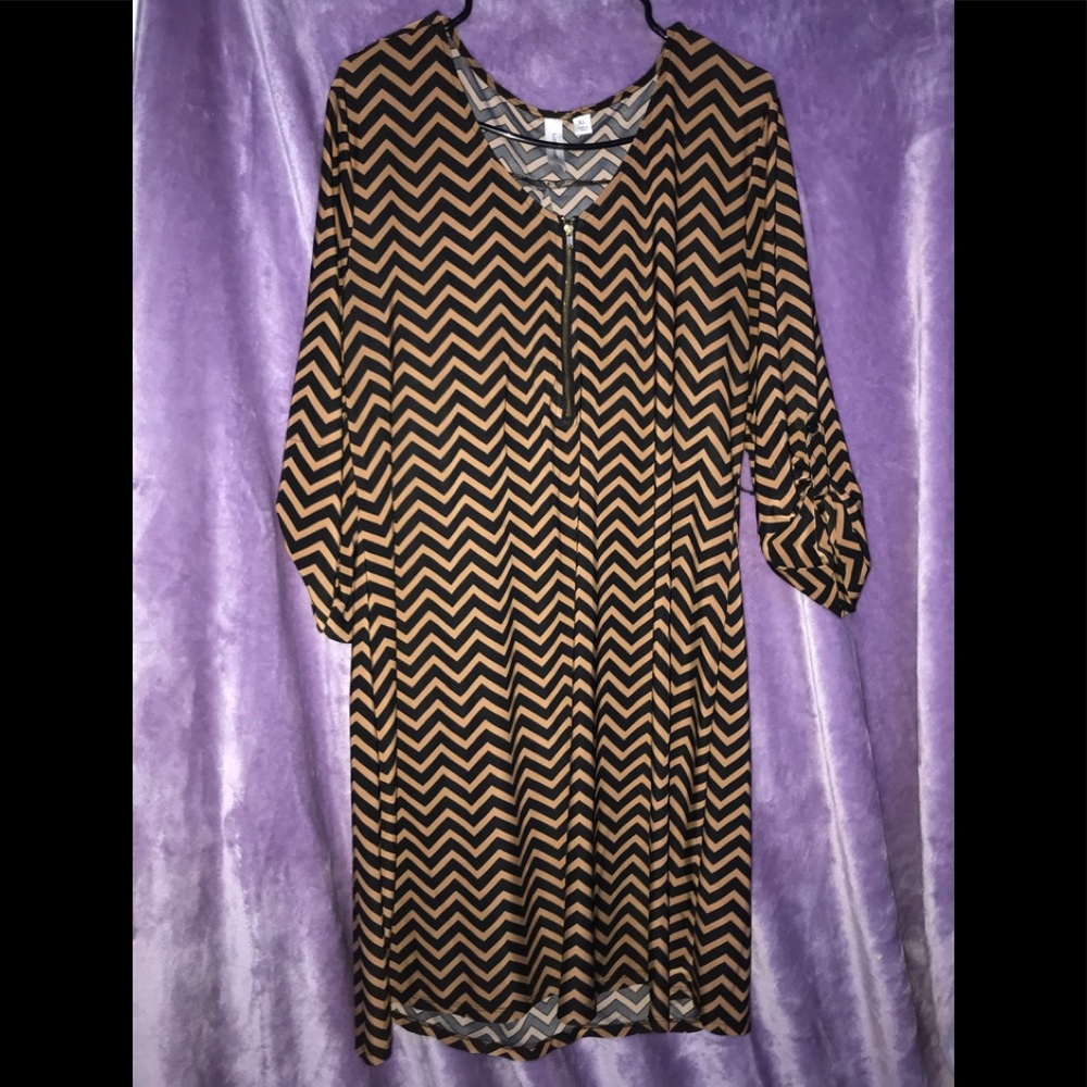 Tacera Women’s Chevron Dress